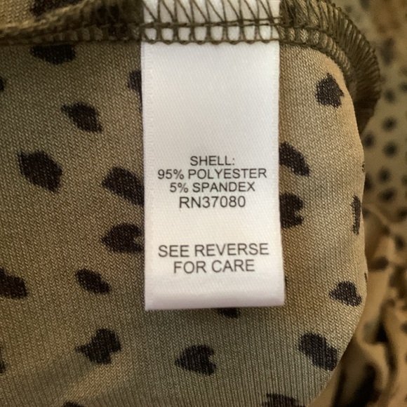 Cato Olive Night Bleekerstr NWT XL Top - Picture 4 of 6